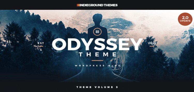 Item cover for download Odyssey - Personal WordPress Blog Theme 