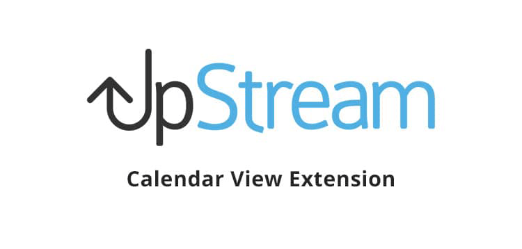 Item cover for download UpStream - Calendar View Extension