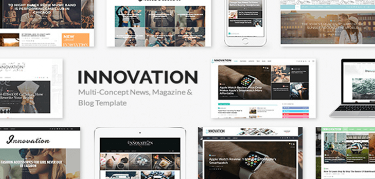 Item cover for download INNOVATION: Multi-Concept News, Magazine  Blog Theme