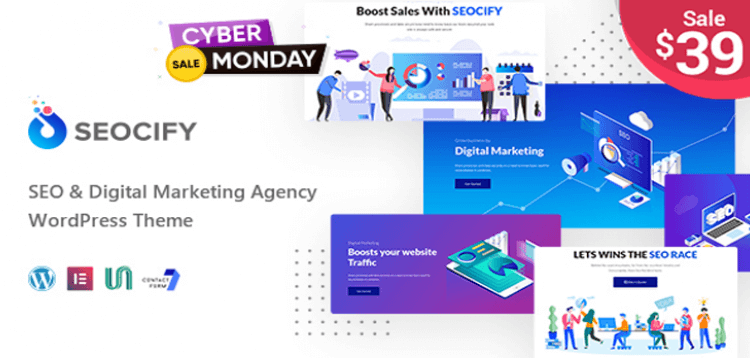 Item cover for download Seocify - SEO And Digital Marketing Agency WordPress Theme