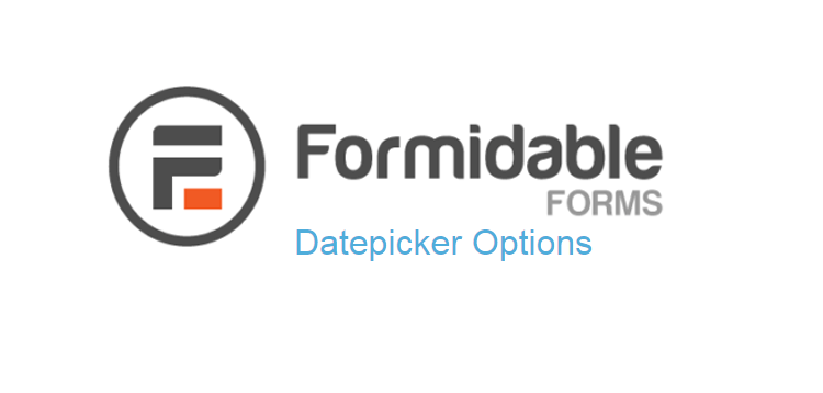 Item cover for download Formidable Forms - Datepicker Options