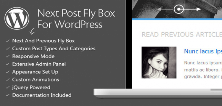 Item cover for download Next Post Fly Box For WordPress