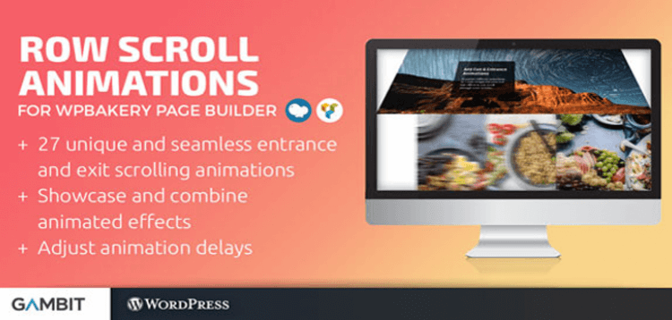 Item cover for download Row Scroll Animations for WPBakery Page Builder (formerly Visual Composer)