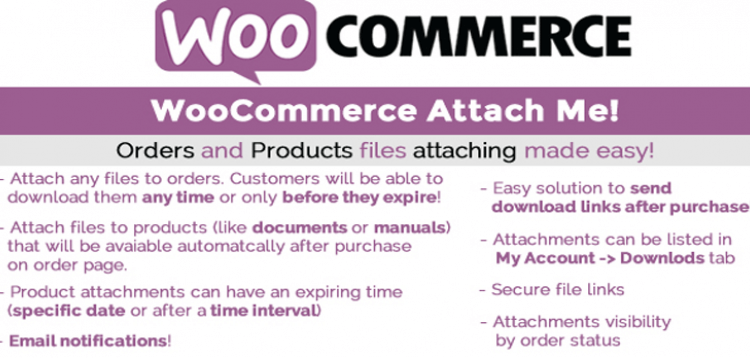 Item cover for download WooCommerce Attach Me!