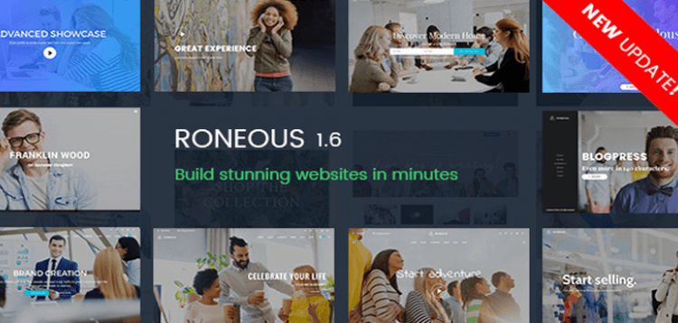 Item cover for download Roneous - Creative Multi-Purpose WordPress Theme