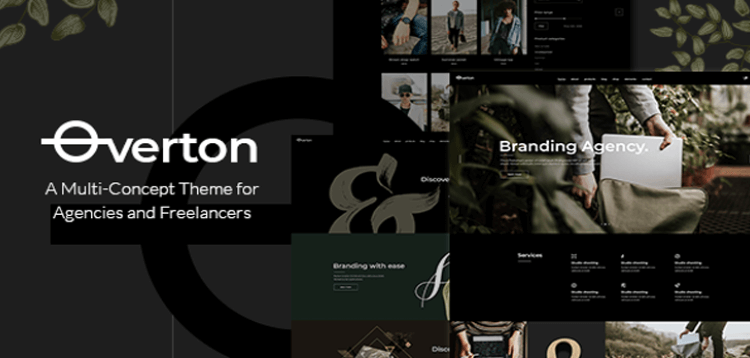Item cover for download Overton - A Creative Multi-Concept Theme for Agencies and Freelancers