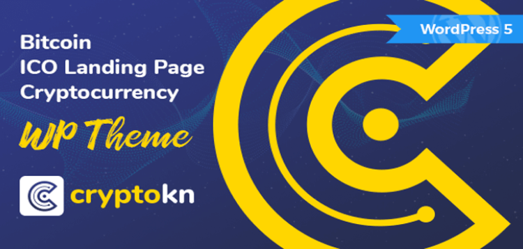 Item cover for download Cryptokn - ICO Landing Page  Cryptocurrency WordPress Theme