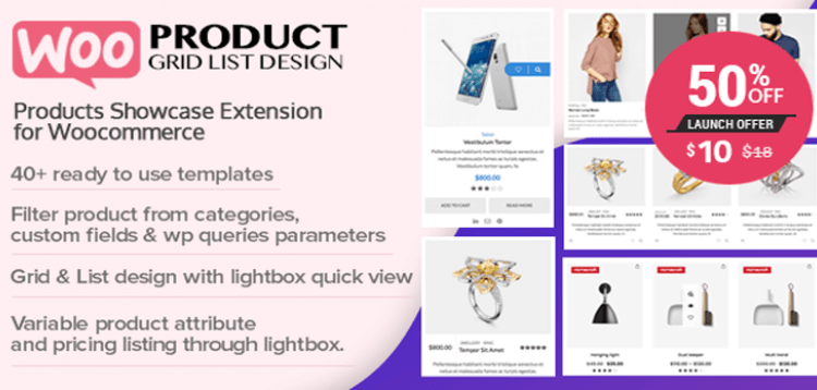 Item cover for download WOO Product Grid/List Design- Responsive Products Showcase Extension for Woocommerce