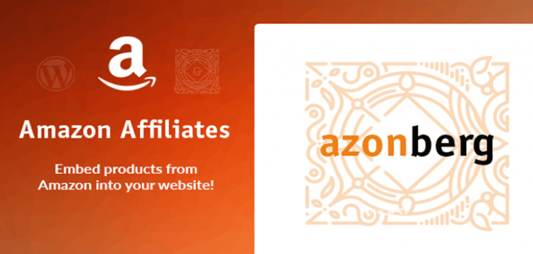Item cover for download Azonberg - Gutenberg Amazon Affiliates Embed