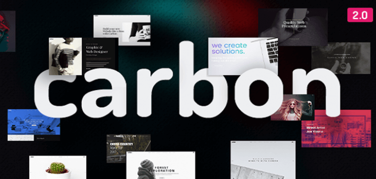 Item cover for download Carbon - Clean Minimal Multipurpose WordPress Theme