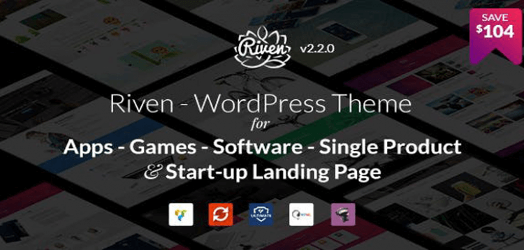 Item cover for download Riven - WordPress Theme for App, Game, Single Product Landing Page
