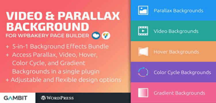 Item cover for download Video  Parallax Backgrounds For WPBakery Page Builder (formerly Visual Composer)