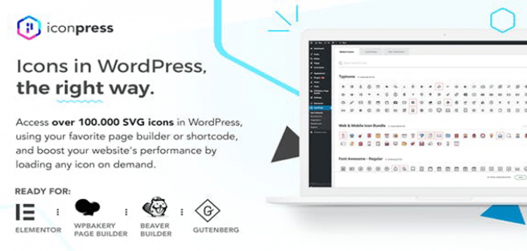 Item cover for download IconPress Pro - Icon Management for WordPress