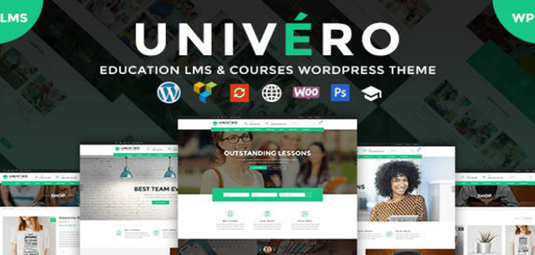 Item cover for download Univero | Education LMS  Courses WordPress Theme