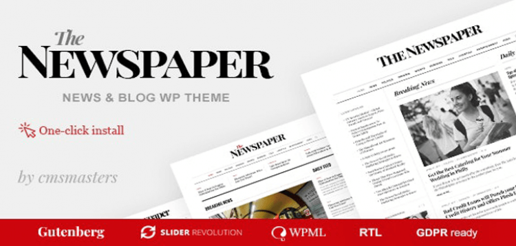 Item cover for download The Newspaper - News Magazine Editorial WordPress Theme