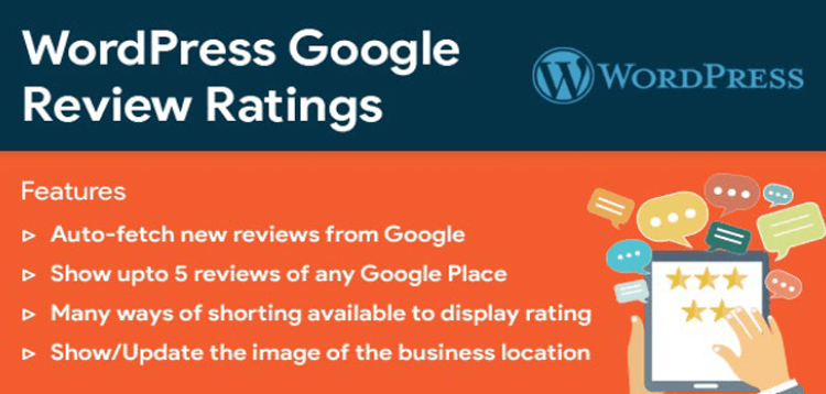 Item cover for download WordPress Google Reviews  Ratings
