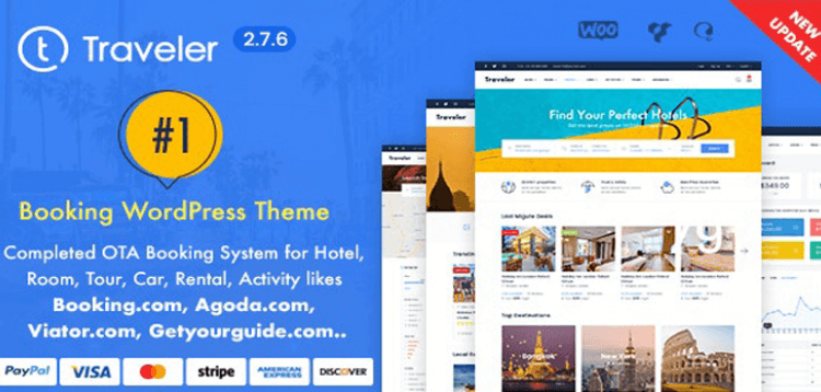 Item cover for download Travel Booking WordPress Theme