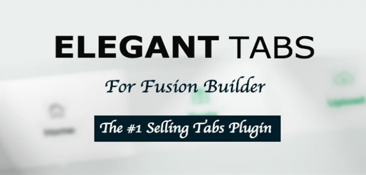 Item cover for download Elegant Tabs for Fusion Builder and Avada