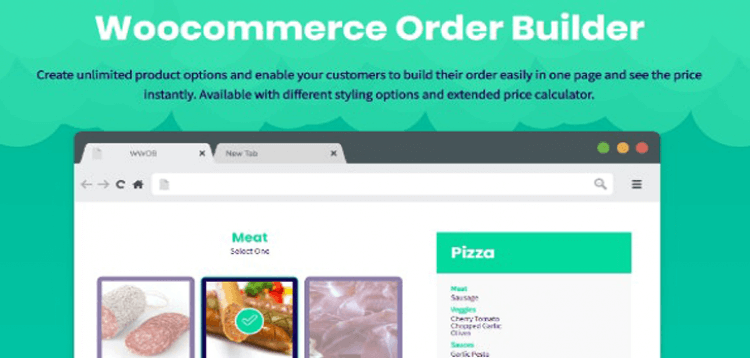 Item cover for download WooCommerce Order Builder | Combo Products & Extra Options
