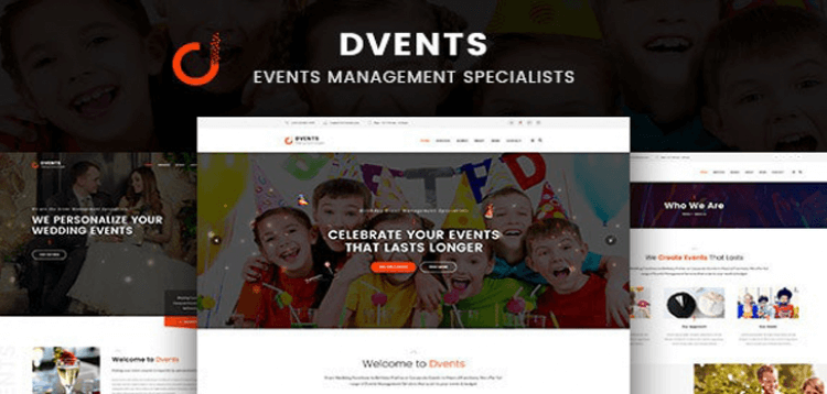 Item cover for download Dvents - Events Management Companies and Agencies WordPress Theme
