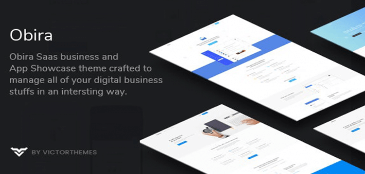 Item cover for download Obira - SaaS Business  App Showcase WordPress Theme