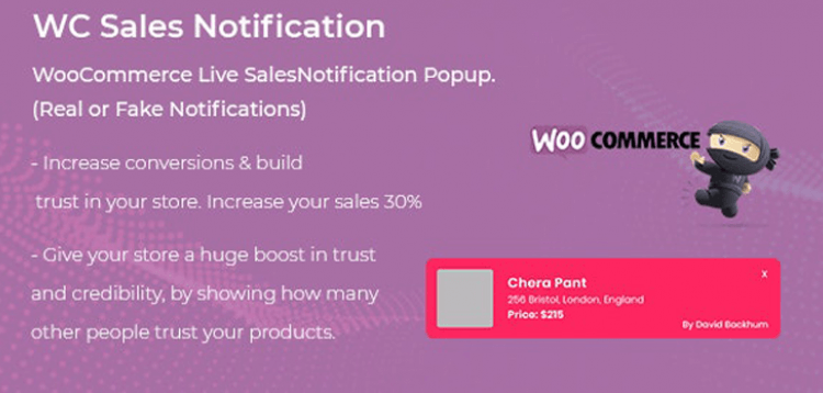 Item cover for download WooCommerce Live Sales Notification Pro