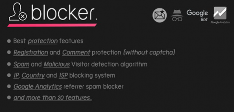 Item cover for download Blocker. - Wordpress Firewall Plugin
