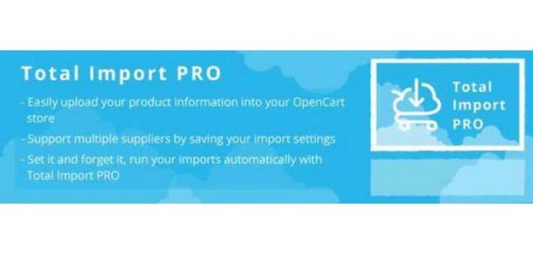 Item cover for download Total Import PRO