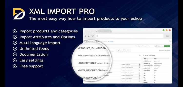 Item cover for download XML Import PRO
