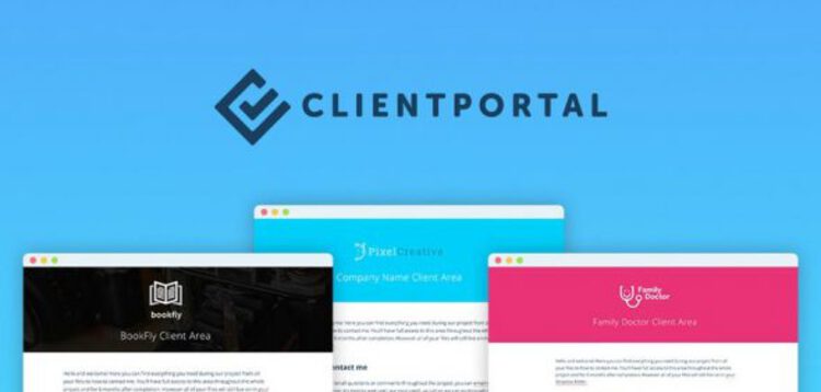 Item cover for download Client Portal For WordPress