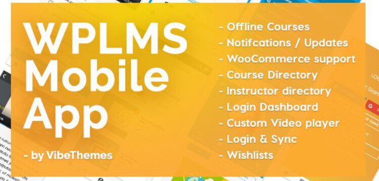 Item cover for download WPLMS LEARNING MANAGEMENT SYSTEM APP FOR EDUCATION  ELEARNING