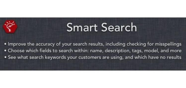 Item cover for download Smart Search - OpenCart