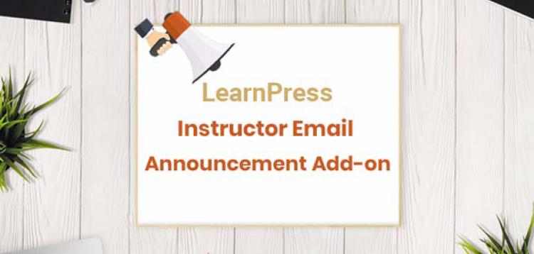 Item cover for download LearnPress - Announcements Addon