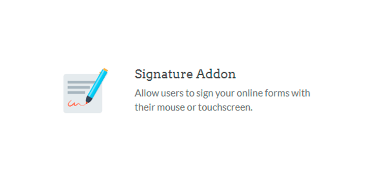 Item cover for download WPFORMS – SIGNATURES ADDON
