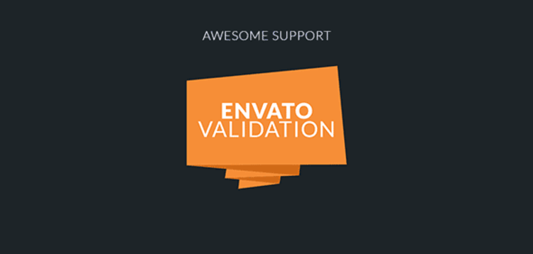Item cover for download AWESOME SUPPORT – ENVATO VALIDATION