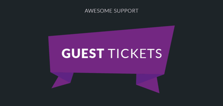 Item cover for download AWESOME SUPPORT – GUEST TICKETS