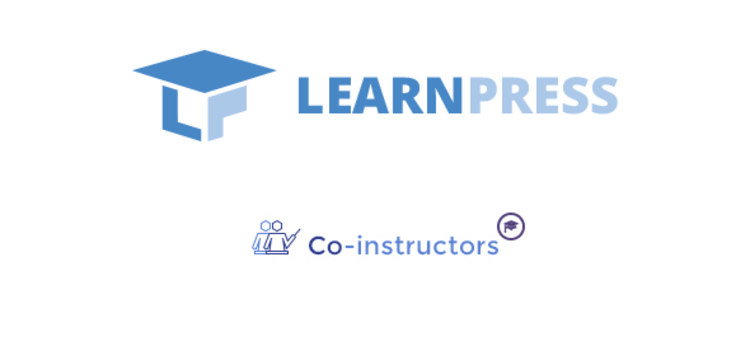 Item cover for download Learnpress – Co-Instructors Addon