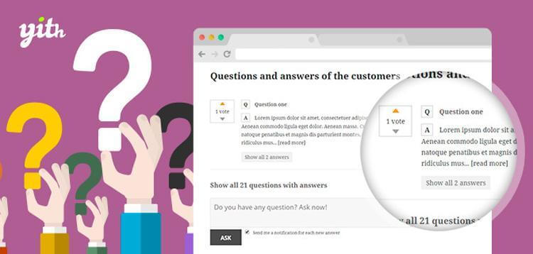 Item cover for download YITH WooCommerce Questions and Answers Premium