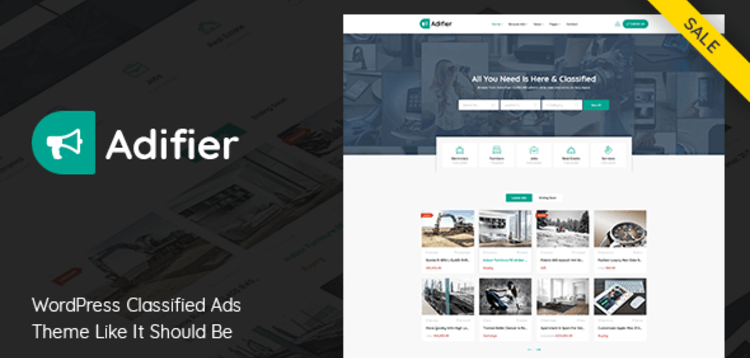 Item cover for download Adifier - Classified Ads WordPress Theme