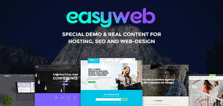 Item cover for download EasyWeb - WP Theme For Hosting, SEO and Web-design Agencies