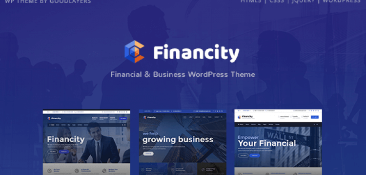 Item cover for download Financity - Business / Financial / Finance WordPress Theme