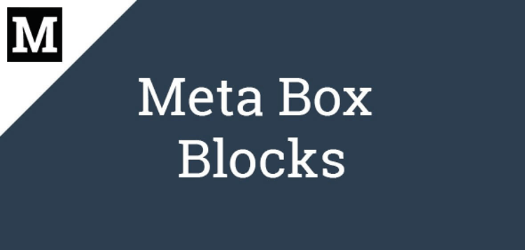 Item cover for download Meta Box Blocks