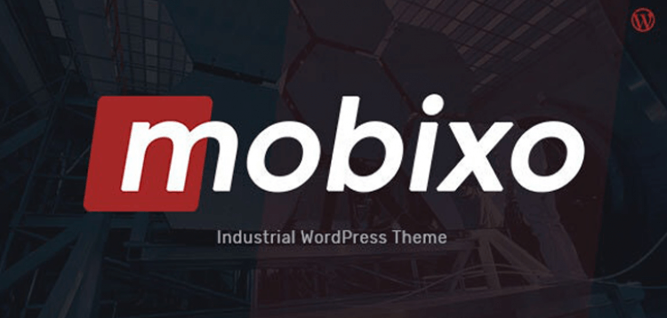 Item cover for download Mobixo | Industry WordPress Theme