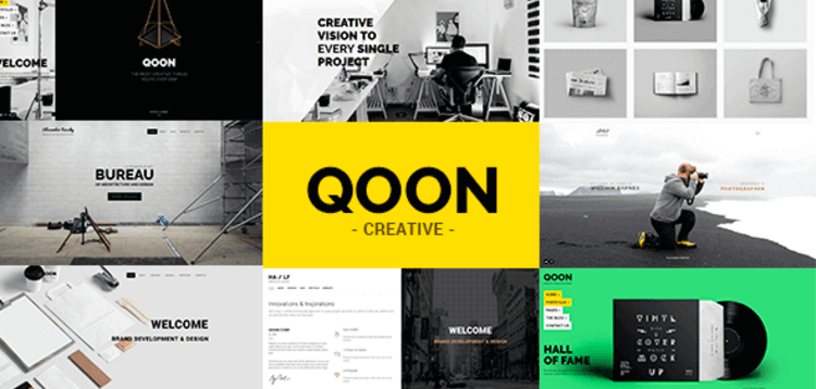 Item cover for download QOON – CREATIVE PORTFOLIO  AGENCY WORDPRESS THEME