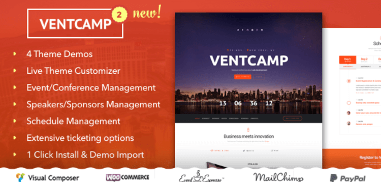 Item cover for download VENTCAMP - EVENT AND CONFERENCE THEM