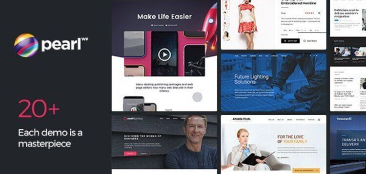 Item cover for download PEARL BUSINESS - CORPORATE BUSINESS WORDPRESS THEME FOR COMPANY AND BUSINESSES