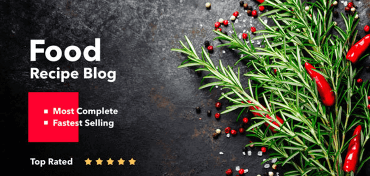 Item cover for download NEPTUNE – THEME FOR FOOD RECIPE BLOGGERS  CHEFS