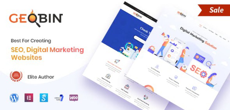 Item cover for download GEOBIN | SEO AND DIGITAL AGENCY WORDPRESS THEME