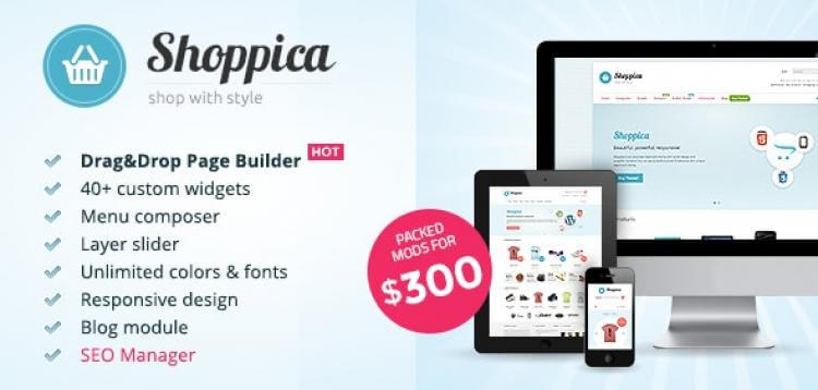 Item cover for download Shoppica OpenCart Theme