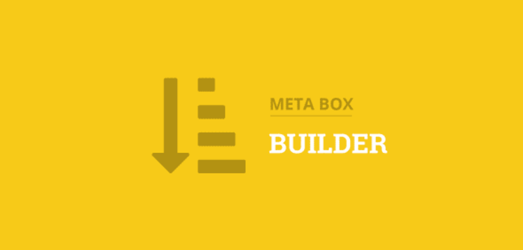 Item cover for download Meta Box Builder